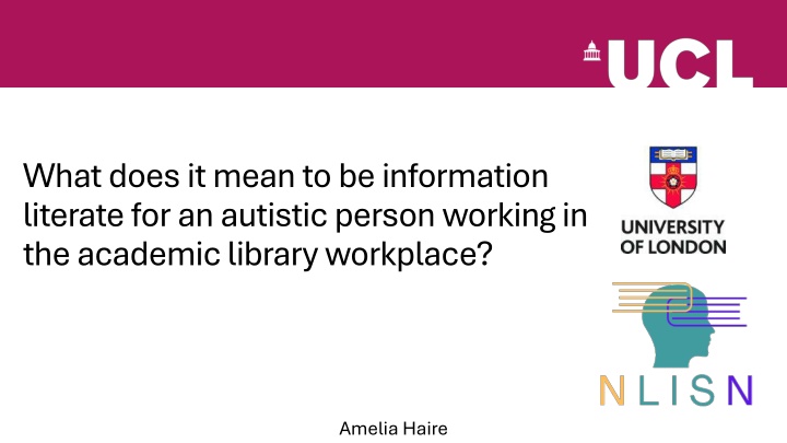 what does it mean to be information literate n.w