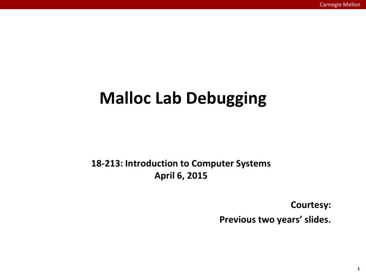 carnegie mellon n.w