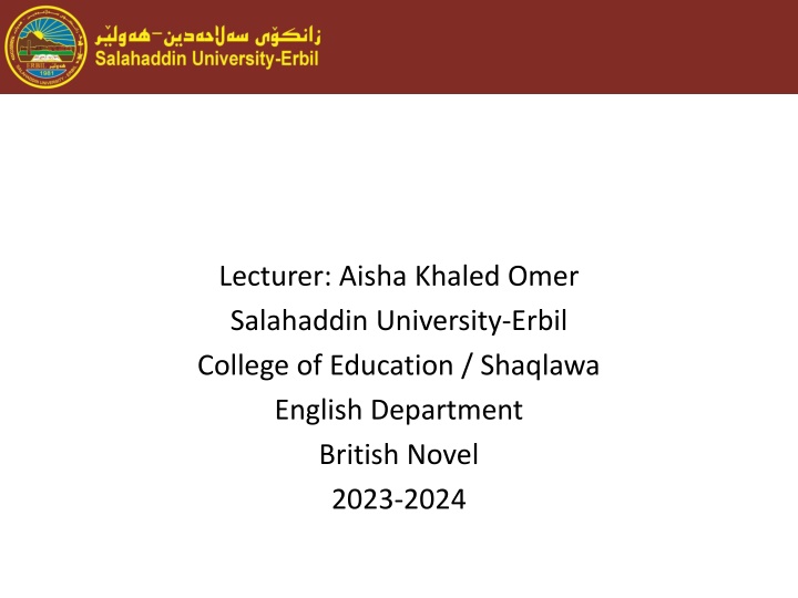 lecturer aisha khaled omer salahaddin university n.w