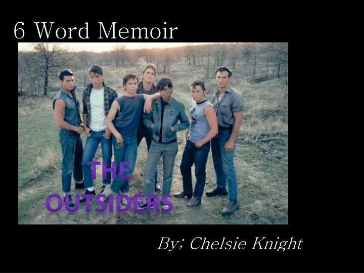 6 word memoir n.w