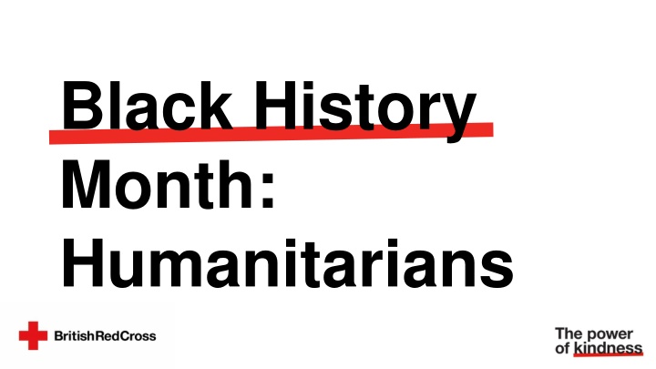 black history month humanitarians n.w