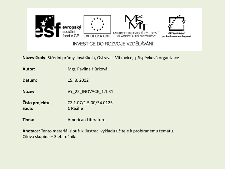 n zev koly st edn pr myslov kola ostrava n.w