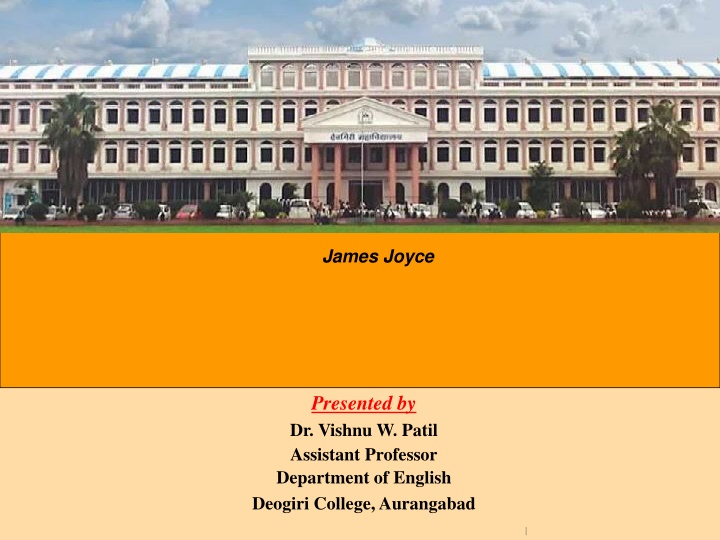 james joyce n.w