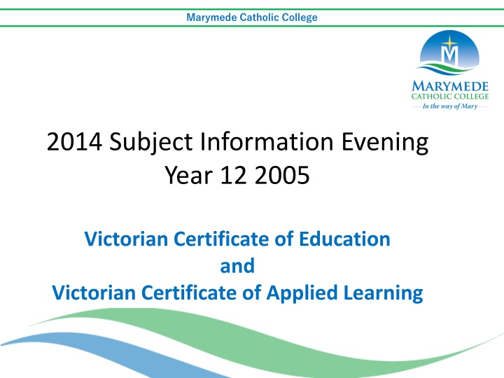 marymede catholic college n.w