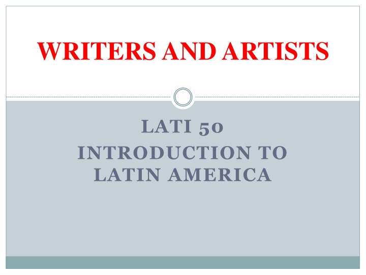 writers and artists n.w