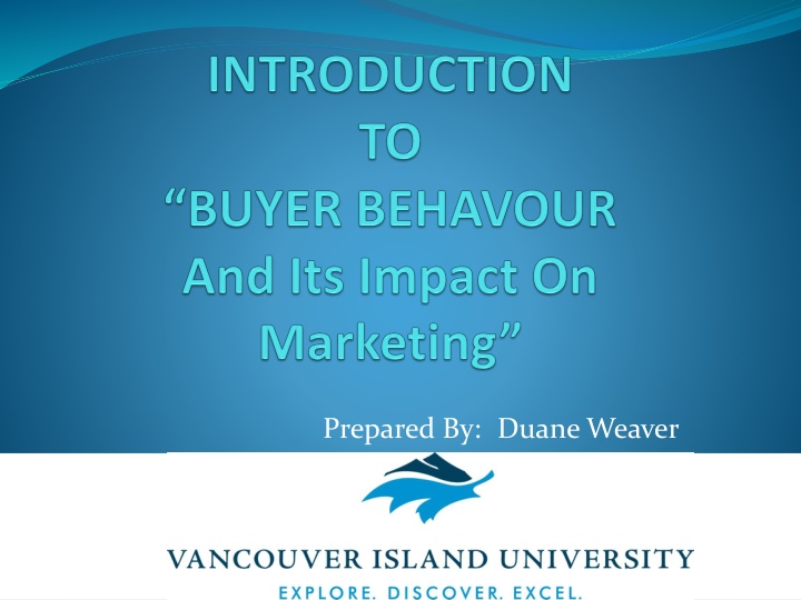 prepared by duane weaver n.w