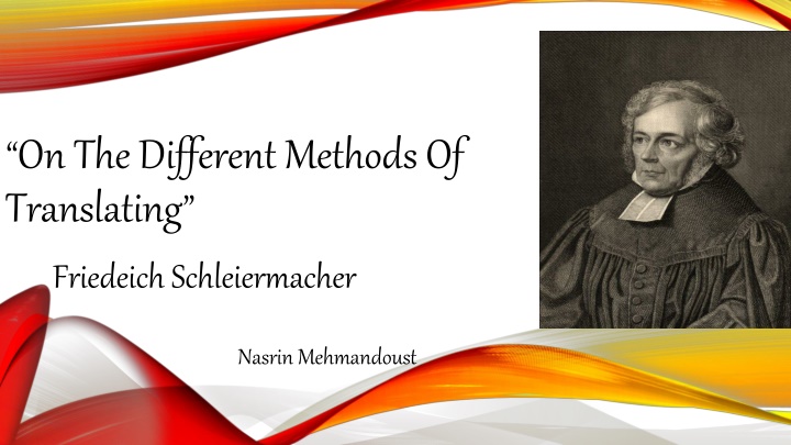 on the different methods of translating n.w