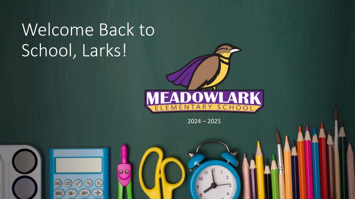 welcome back to school larks n.w