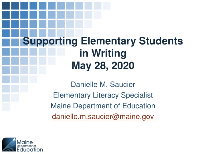 supporting elementary students in writing n.w
