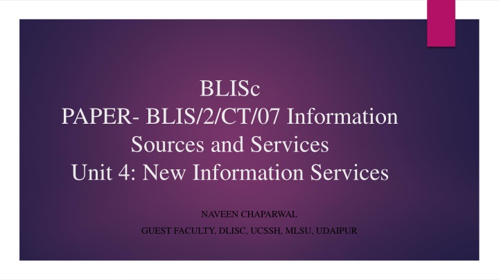 blisc n.w