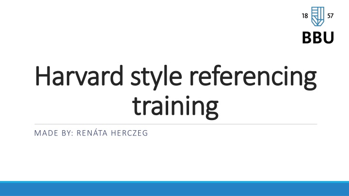 harvard harvard style n.w