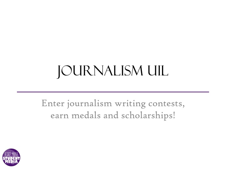 journalism uil n.w