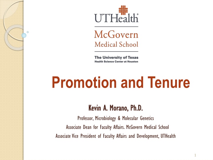promotion and tenure n.w