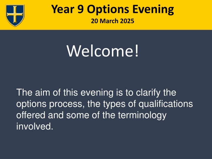 year 9 options evening 20 march 2025 n.w