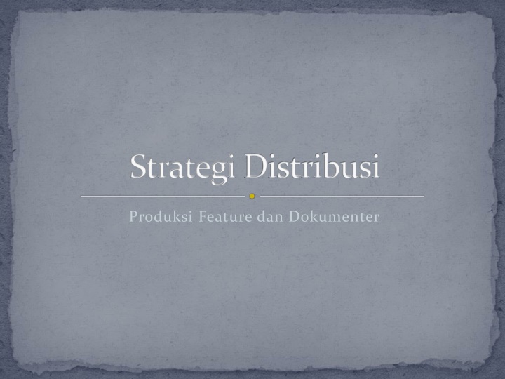 strategi distribusi n.w