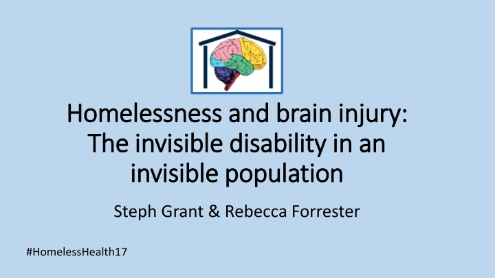 homelessness and brain injury homelessness n.w
