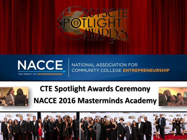 cte spotlight awards ceremony nacce 2016 n.w