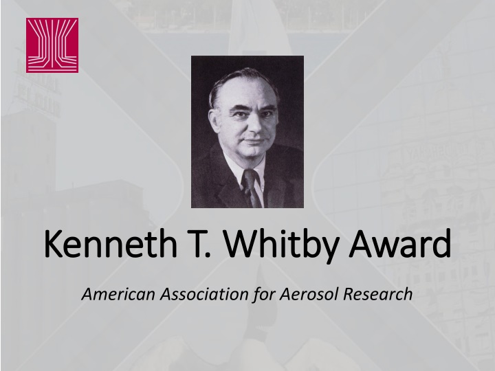kenneth t whitby award kenneth t whitby award n.w