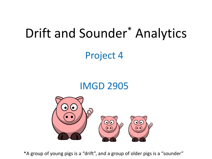 drift and sounder analytics n.w