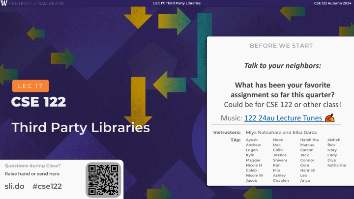 lec 17 third party libraries n.w