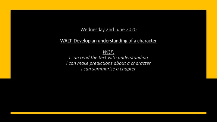 wednesday 2nd june 2020 n.w