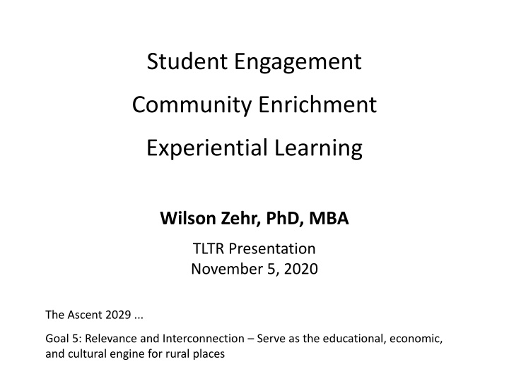 student engagement n.w