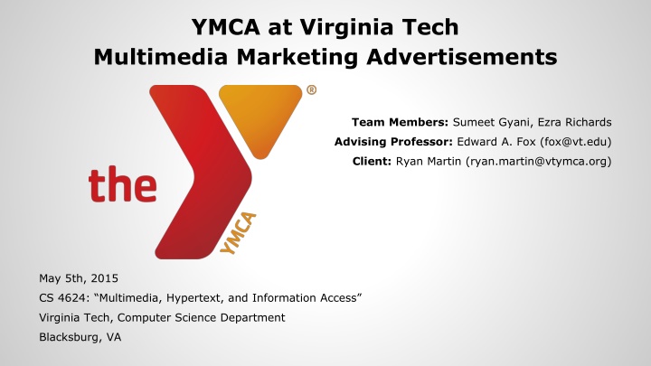ymca at virginia tech multimedia marketing n.w