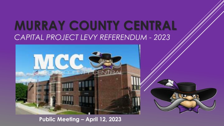 murray county central capital project levy n.w