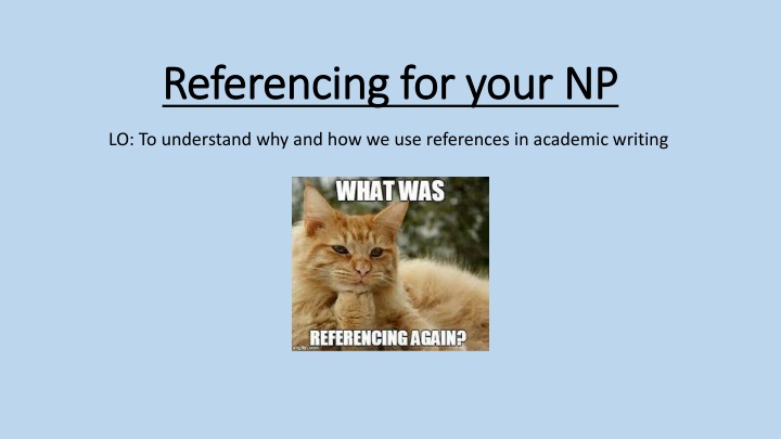 referencing for your np referencing for your np n.w