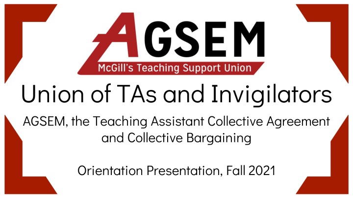 union of tas and invigilators agsem the teaching n.w