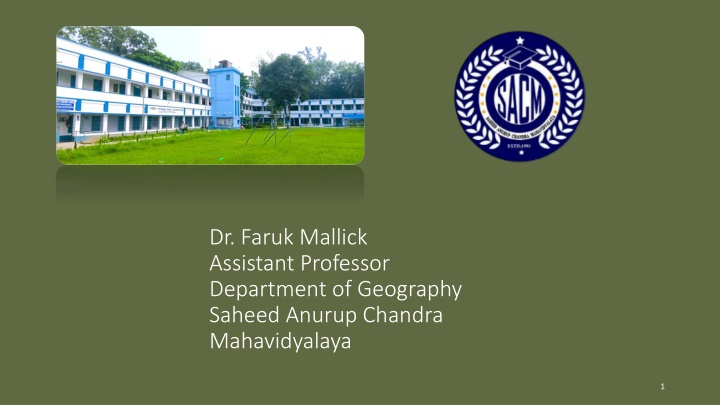 dr faruk mallick assistant professor department n.w