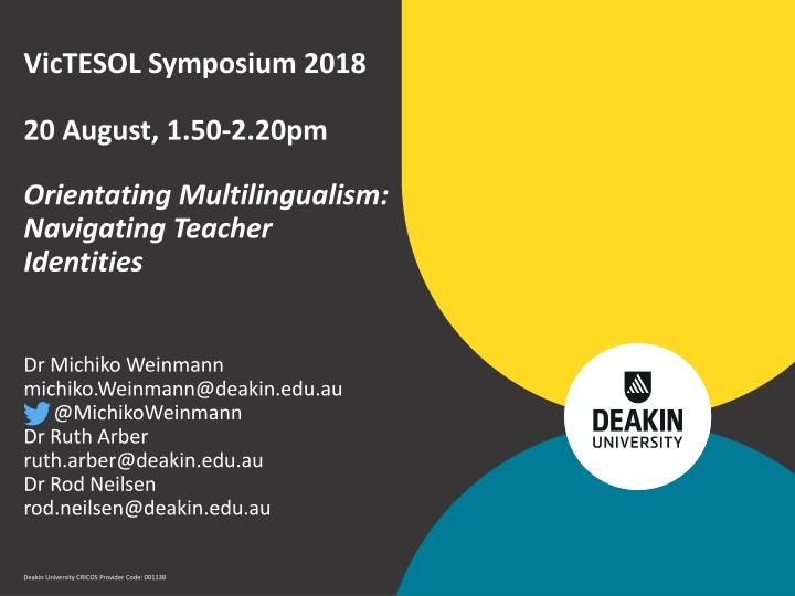 victesol symposium 2018 n.w