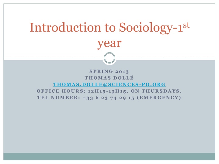 introduction to sociology 1 st year n.w