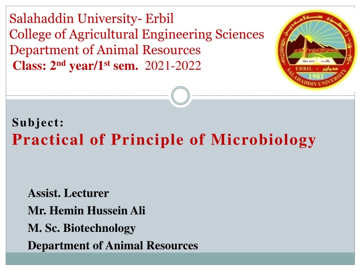 salahaddin university erbil college n.w