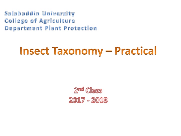 salahaddin university college of agriculture n.w