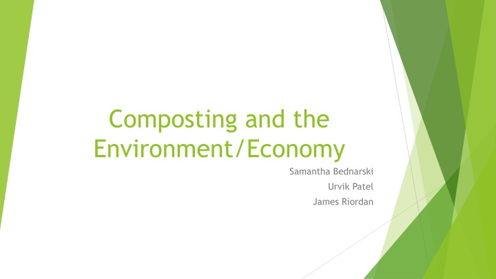 composting and the environment economy n.w