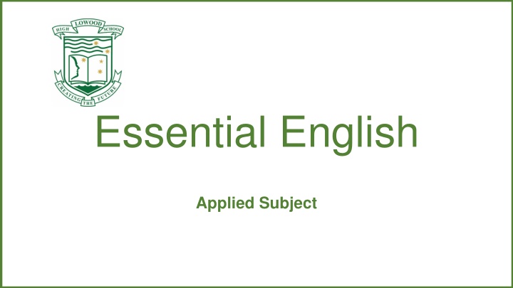 essential english n.w