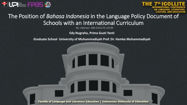 the position of the position of bahasa indonesia n.w
