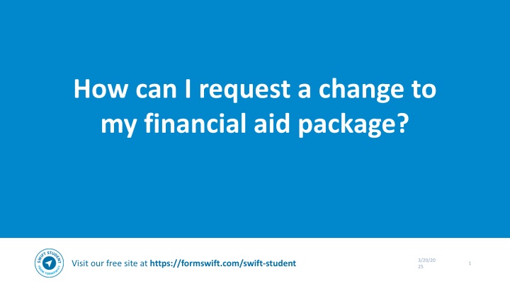 how can i request a change to my financial n.w