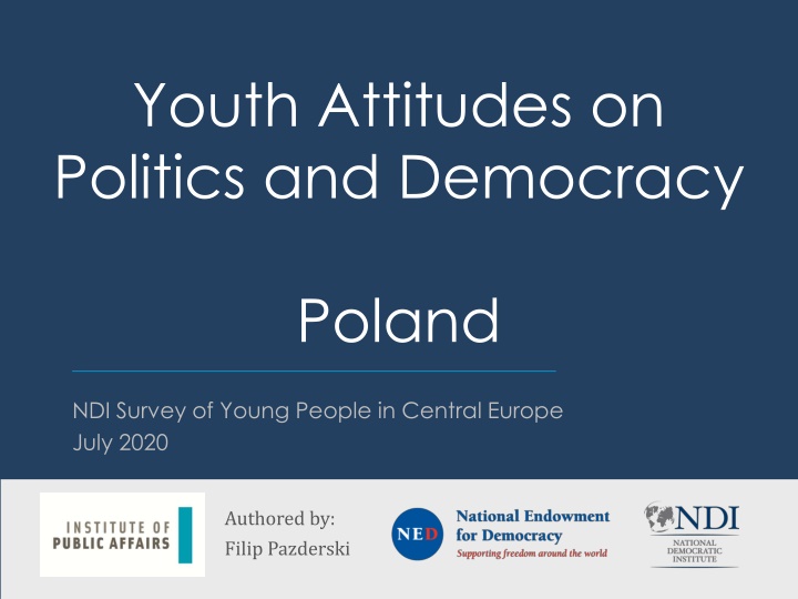 youth attitudes on politics and democracy n.w