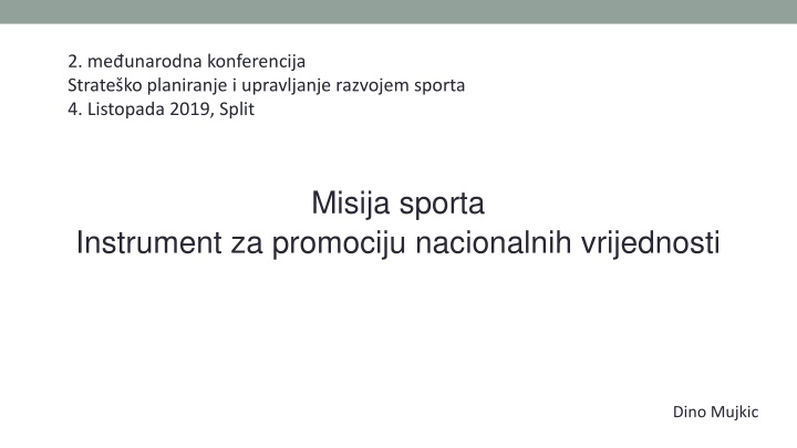 2 me unarodna konferencija strate ko planiranje n.w