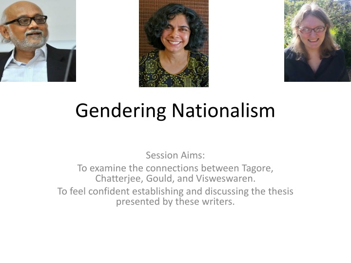 gendering nationalism n.w