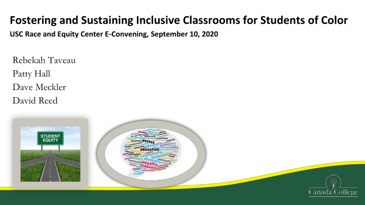 fostering and sustaining inclusive classrooms n.w