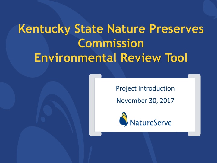 kentucky state nature preserves commission n.w