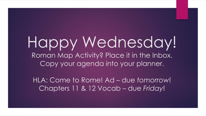happy wednesday roman map activity place n.w