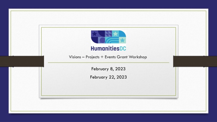 visions projects events grant workshop n.w