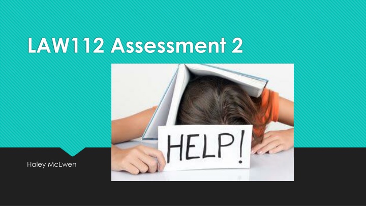 law112 assessment 2 n.w