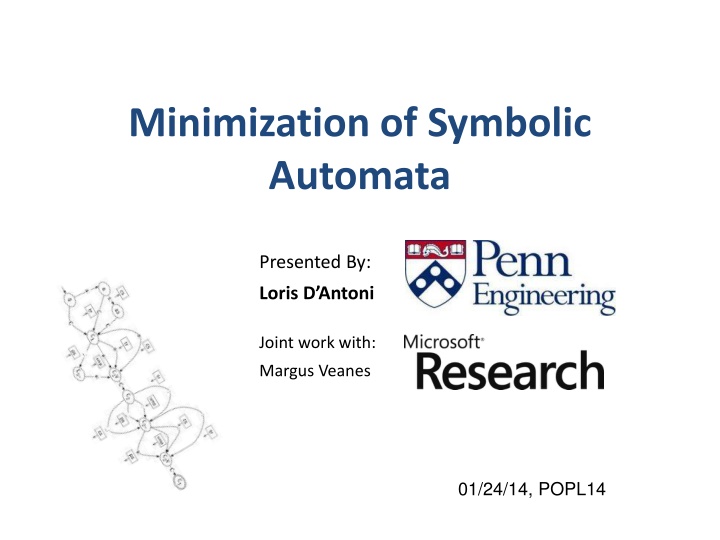 minimization of symbolic automata n.w