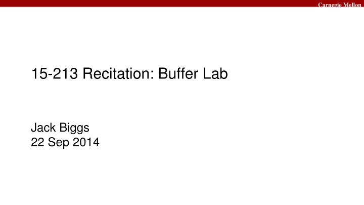 carnegie mellon n.w