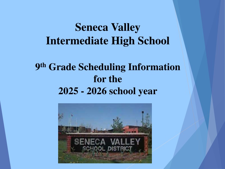 seneca valley intermediate high school n.w